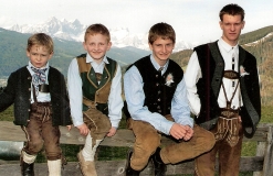 unsere 4 Söhne vom Arnoldgut in Radstadt